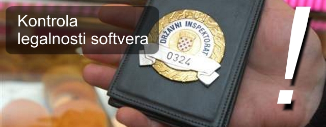 Državni inspektorat u kontroli softverskih licenci