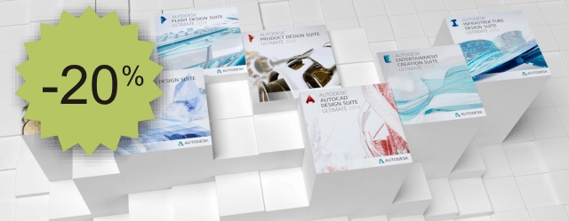Popust na Autodesk Suite dogradnje