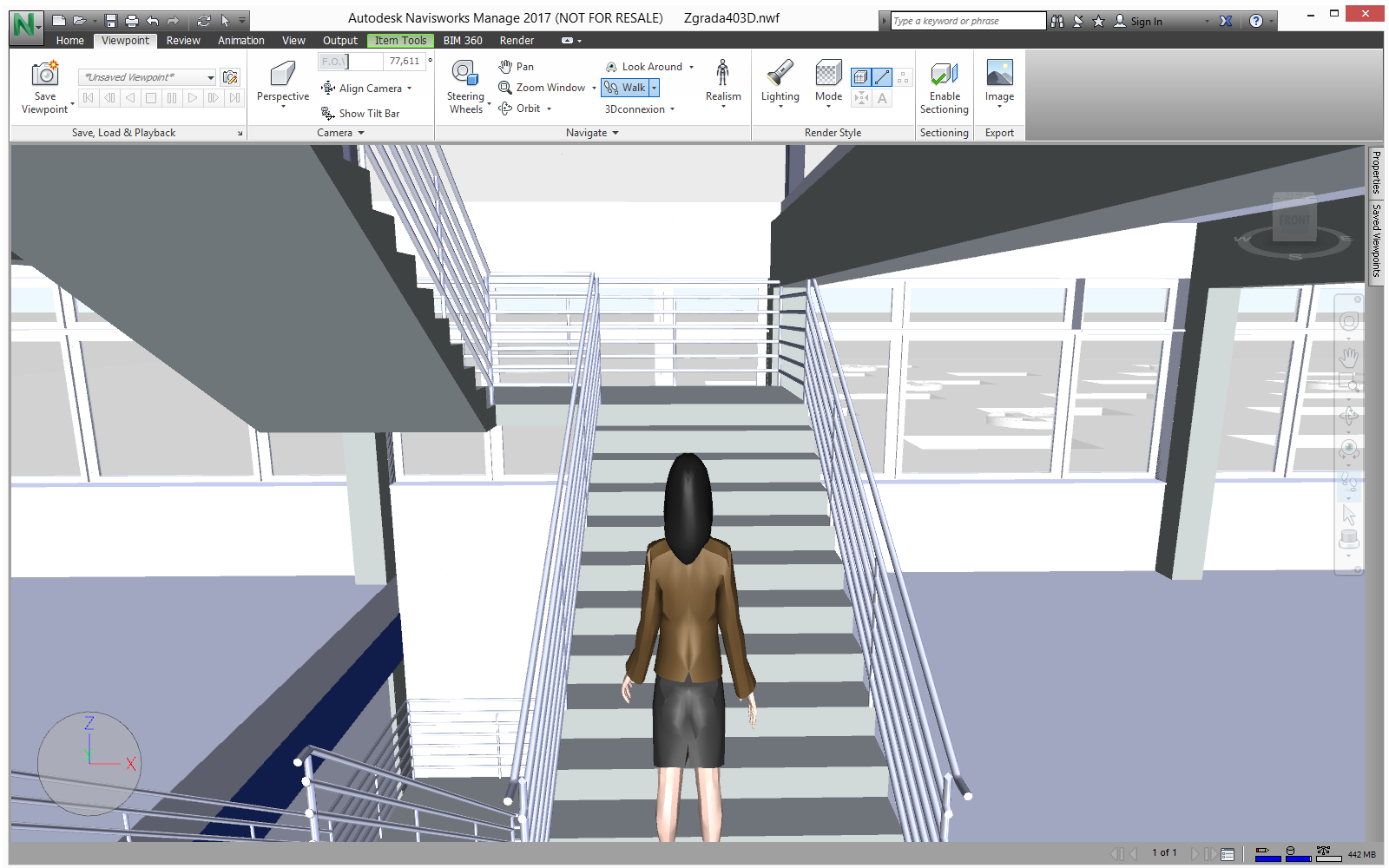 Virtualna šetnja modelom