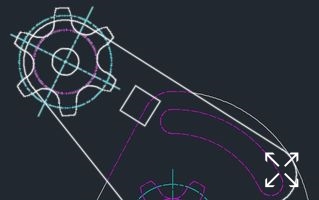 Automatsko skrivanje nevidljivih linija